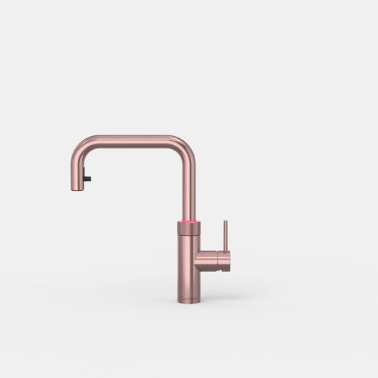Quooker Nordic Square Chroom Kokendwaterkraan met Combi+ Reservoir