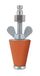Testo 0554 3151 montagekit Zilver, Terracotta