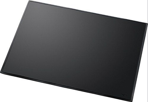 helit H2522595 - bureauonderlegger "the flat mat", zwart