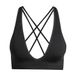 Adidas Performance Essentials Knit Light Support Workoutbeha - Dames - Zwart