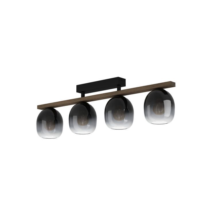 EGLO Filago Plafondlamp - Bruin - E27 - 25cm