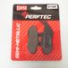 Perftec Plaquettes de frein pour Moto HM 50 CRM Derapage 2001-2010 Avant