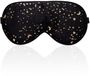 Slaapmasker townssilk 100% zijden slaapmasker met verstelbare bandjes, comfortabel en superzacht oogmasker, ultiem slaapmiddel, blinddoek Golden Moon
