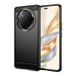 Honor Coque Honor X60 Pro en TPU Brossé - Fibre de Carbone - Noire