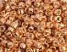 Japanse parels cilinder schat verzinkt perzik 3,3 mm.8/0 100gr.