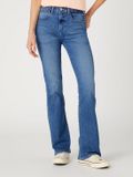Wrangler Dames Jeans Broeken BOOTCUT bootcut Fit Blauw 30W / 34L Volwassenen