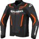 Alpinestars GP Force V2 Air Veste de moto en cuir - Noir/néon rouge - Taille 54