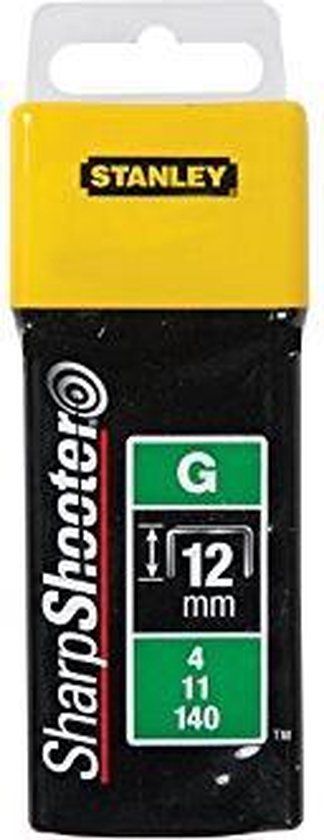 Stanley Nieten 12mm Type G - 1000 Stuks