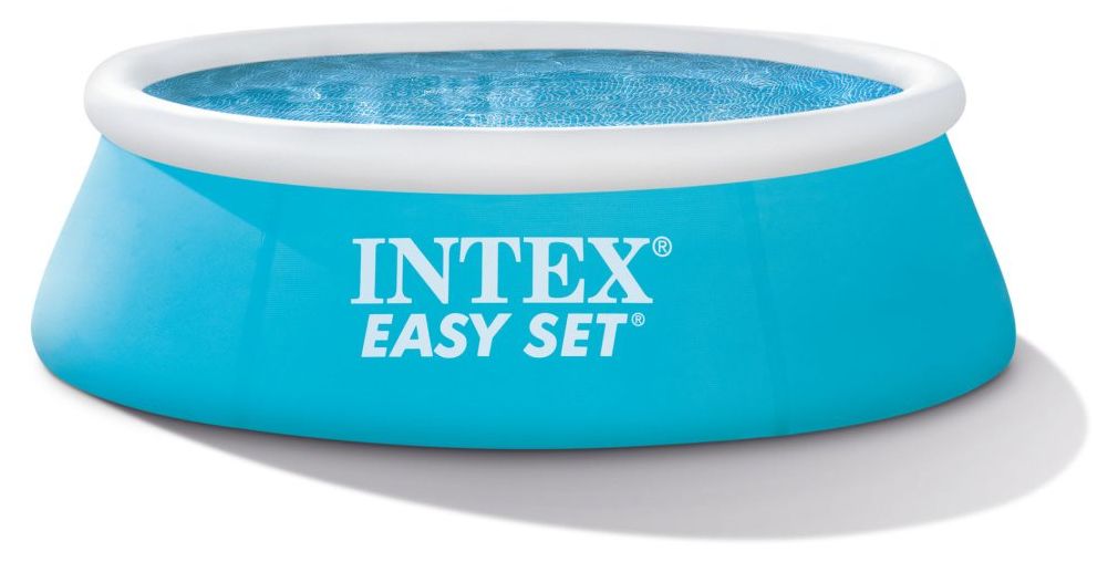 Intex Easy Set Opblaaszwembad - Ø 183 cm - Blauw/Wit