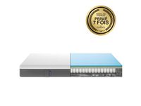 Matelas à mémoire de forme et ressorts 140x190