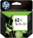 HP 62XL Driekleurig Hoge Capaciteit Originele Inktcartridge