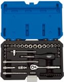 Draper 1/4" doppenset metrisch + inch, 40-delig