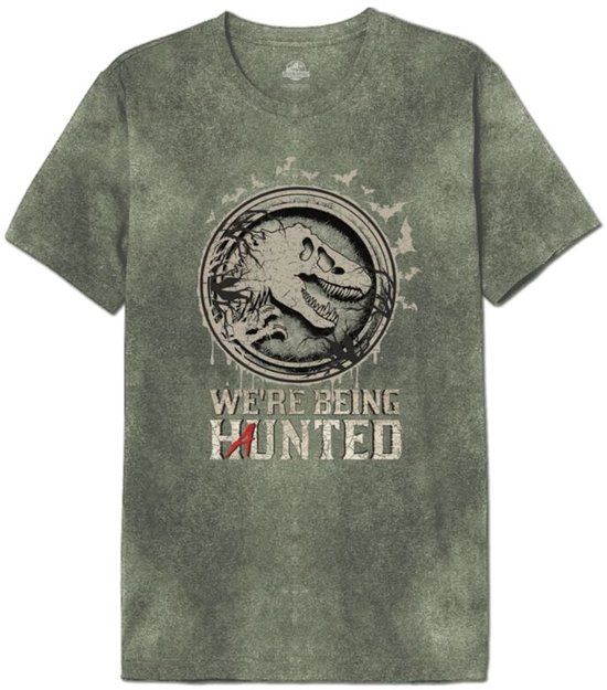 Jurassic Park Haunted Jurassic Heren T-shirt - khaki - M