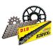 Kettingset DID Kettingset staal 520VX3 / 112 clipslot voor KTM Duke RC 125 cc Bj. 2011-2020