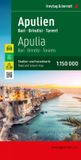 Apulien KOMPASS Karten Apulia : Bari, Brindisi, Taranto