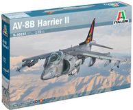 Italeri Modelbouwpakket Militaire voertuigen - 90193 McDonnell Douglas AV-8B Harrier II - Amerikaanse Straaljager Plastic - 1:72 - Modelbouw