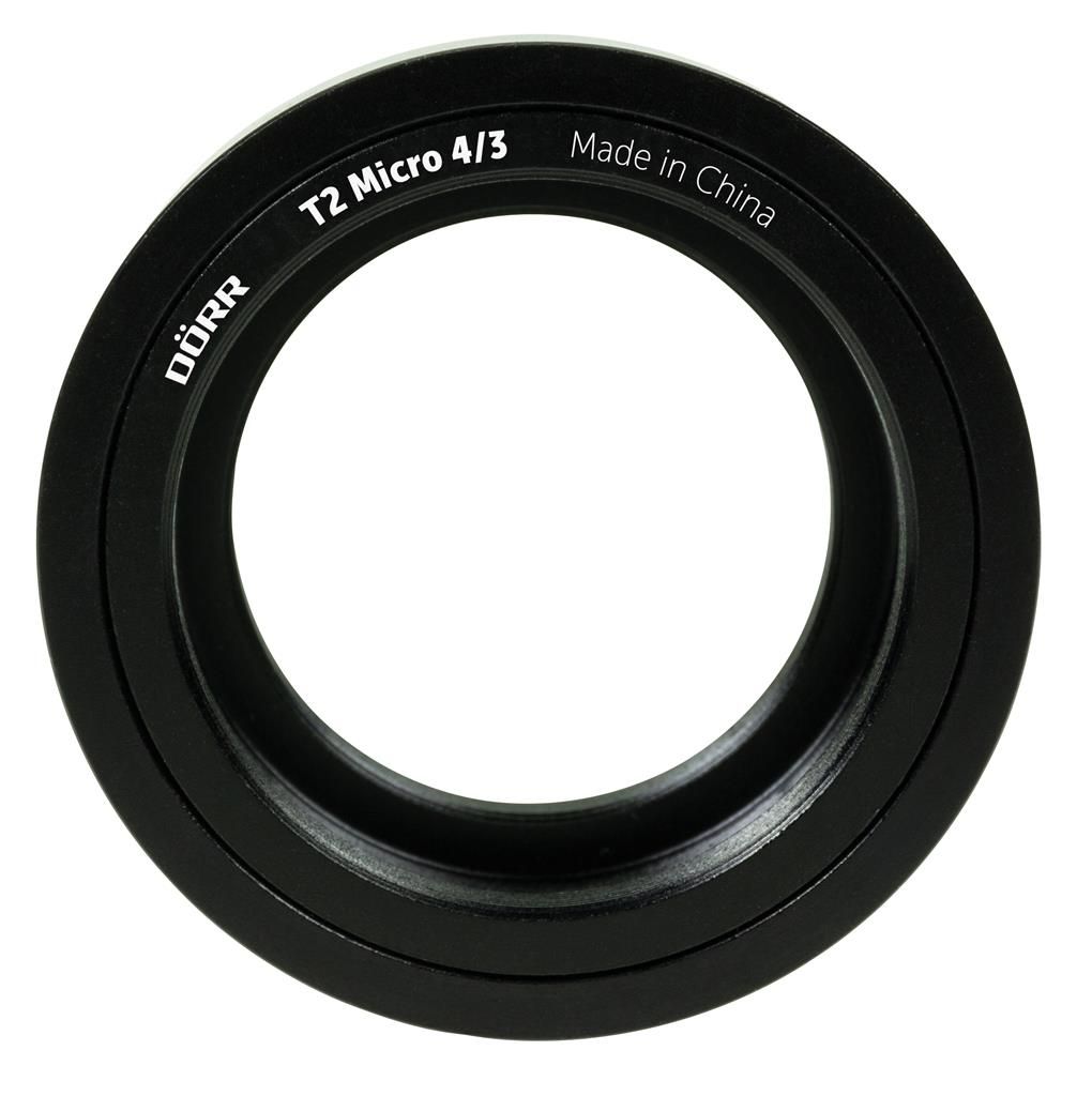 Dörr Camera Lens Adapter - Micro Four Thirds to T2 - Black