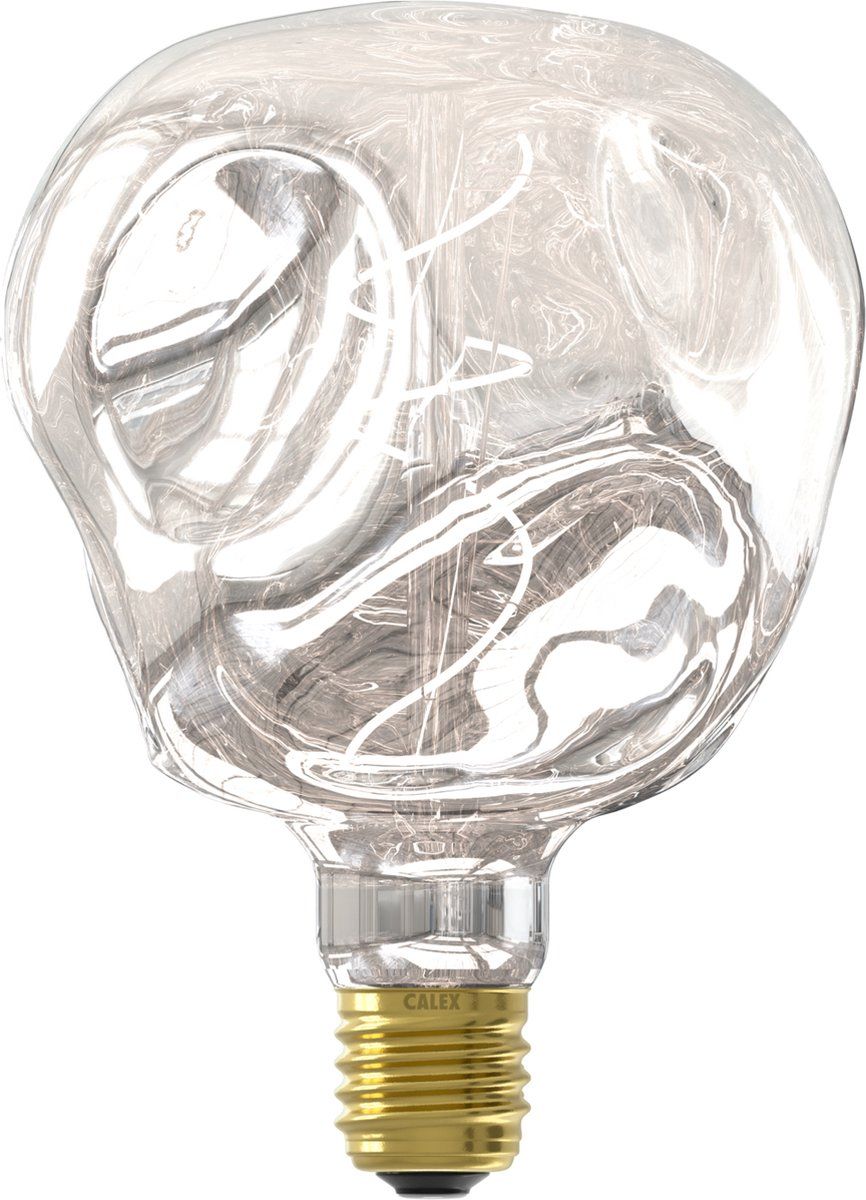 Calex Organic Neo Zilver - E27 LED Lamp - Filament - Dimbaar - 4W - Warm Wit
