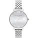 Olivia Burton Bejewelled Lace Silver Bracelet Watch OB16MV101 Dameshorloge