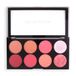 Revolution Beauty, Ultra, Blush Palette, 8 Kleuren, Sugar & Spice