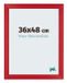 yd. Puzzle list 36x48 cm - Rouge