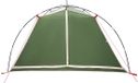 vidaXL Tunneltent 4-persoons Groen Polyester