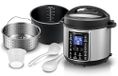 Tescoma President 909070 elektrische snelkookpan 5,5 liter met stoominzet en accessoires