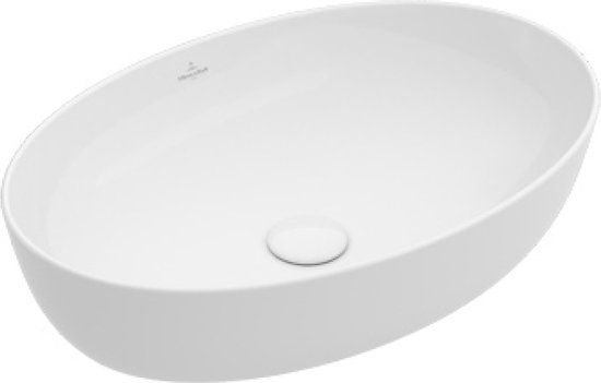 Villeroy & Boch Artis - Opzetwastafel - Ovaal - 61x41cm - Wit