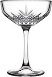 Pasabahce - Champagnecoupe - Timeless - 25,5 cl - Champagneglazen set - 4 stuks
