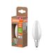 OSRAM LED-lamp in klassieke Edison-vorm, met decoratieve LED-gloeidraad, energie-efficiëntieklasse A, E27, 2,2 W, 470 lm, 4000 K, koud wit. Zonder opwarmen, direct 100% licht., 6-pack