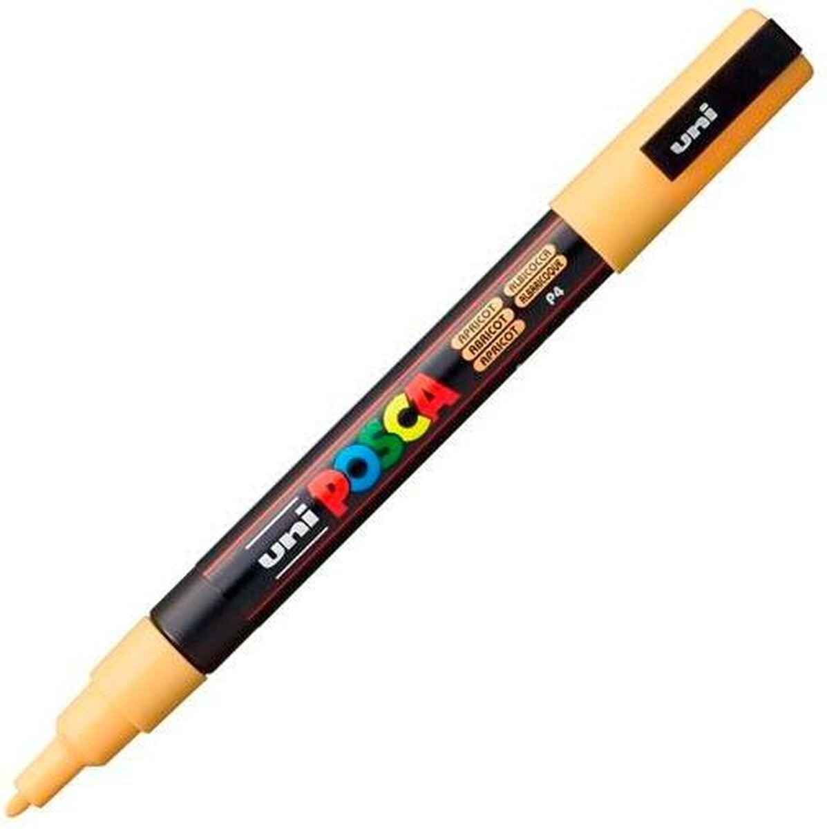 Posca Verfstift PC3M F abrikoos - 6 stuks