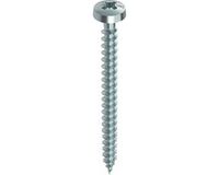 HECO TOPIX-Plus spaanplaatschroef 5,0x70mm - cilinderkop - verzinkt - voldraad - PZD 2 - 60949 (Per 200 stuks)
