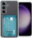 iMoshion Hoesje Samsung Galaxy S24 - Softcase Backcover met pasjeshouder - Transparant
