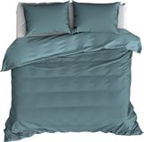 De Witte Lietaer Dekbedovertrek Coton Satiné Olivia - Tweepersoons - 200 x 200/220 cm - Vert