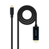 Nanocable 10.15.5135 USB-C naar HDMI kabel adapter 5m Zwart