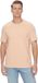 Guess T-shirt met ronde hals en patch, katoen, korte mouw, roos, maat M