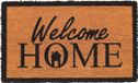 Casame Kokosmat Raja Plus Welcome Home 45x75cm Beige/Zwart
