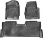 VEVOR Autovloermatten Passend voor Ford F-250/F-350/F-450 2017-2022 3 Stuks TPE