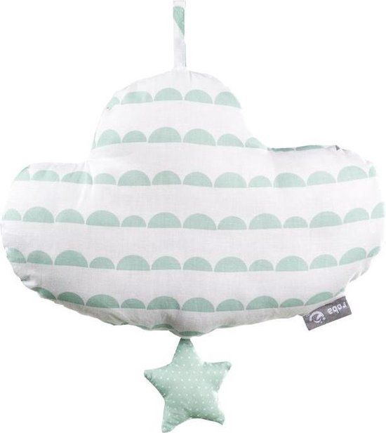 Roba Happy Cloud Muziekdoos - Taupe/Mint