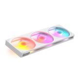 NZXT F360 RGB - 360mm Enkelram PWM RGB-fan - Wit