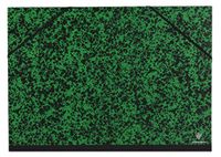Clairefontaine 93242C - Een tekenmap Annonay met elastieksluiting 32x45 cm, Groen