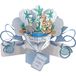 Suki Gifts International Pop-up Card JF Baby Jongen, Meerkleurig, 13 x 21 x 19 cm