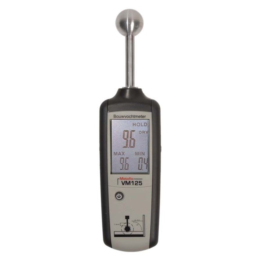 Levelfix VM128 Vochtmeter - Voor Bouwmaterialen - Bruin - Refractometer