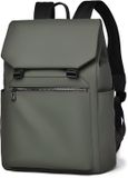 CarryQuest® 16 Inch Sac à dos d'affaires homme - Sac à dos ordinateur portable en nylon imperméable - Vert