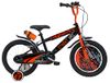 Street Art Kinderfiets 16 inch Jongens Zwart Oranje