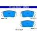 ATE Kit de plaquettes de frein, frein à disque 13.0460-5639.2 Hyundai