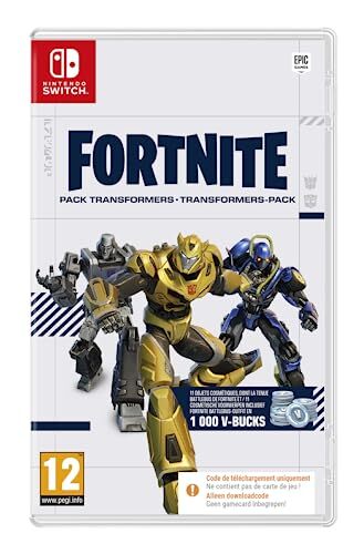 Epic Games Fortnite Transformers Pack (Spel download code in de doos) - Switch