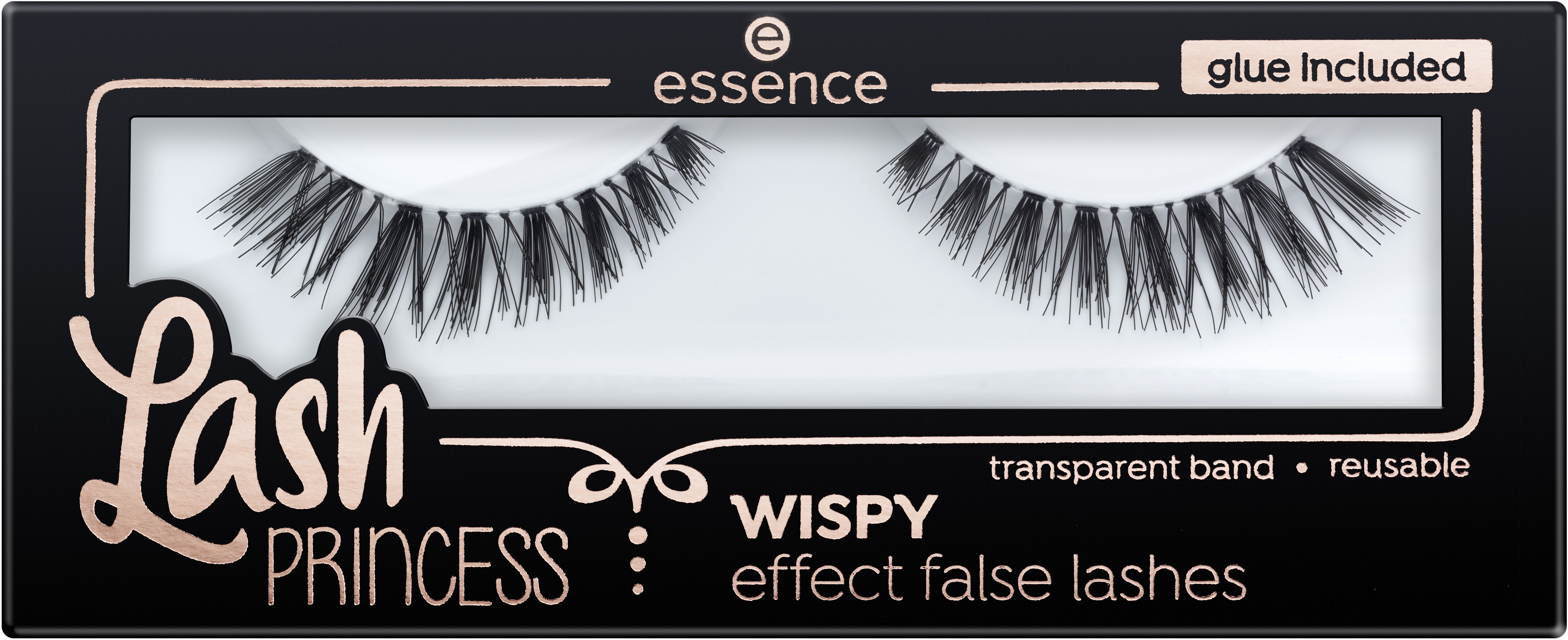 Essence Lash Princess valse wimpers op een strip 01 Wispy