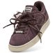 PUMA Baskets Suede Bloom Femme, Chaussures, Marron, 40.5