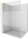 Mexen Kioto L paroi de douche Walk-in 120 x 200 cm, transparent/mat, or brossé